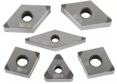 YAMADA PCD PCBN Insertos súper duros de cuchillas de herramientas giratorias
